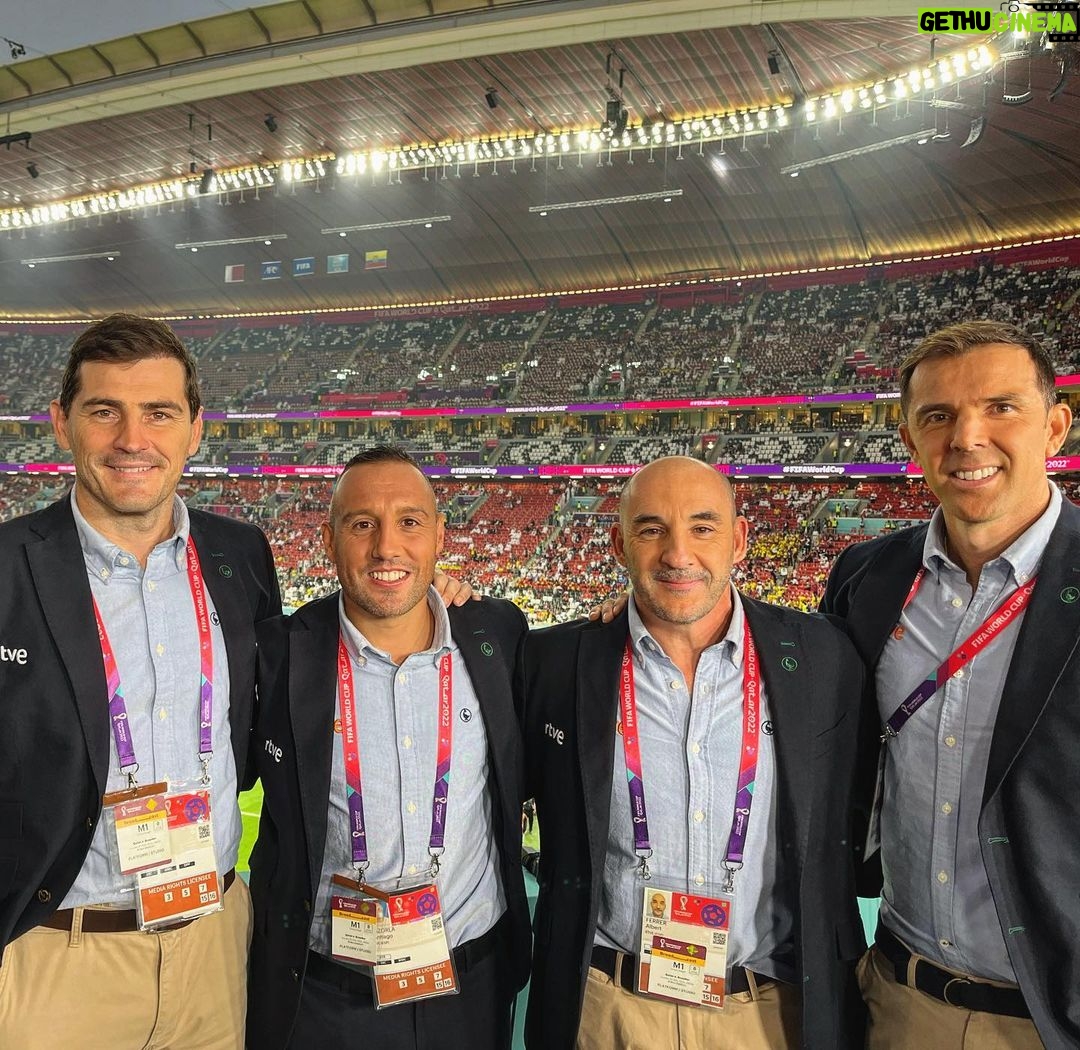 Iker Casillas - 102.7K Likes - Empezamos el @fifaworldcup !!
🇶🇦2️⃣0️⃣2️⃣2️⃣