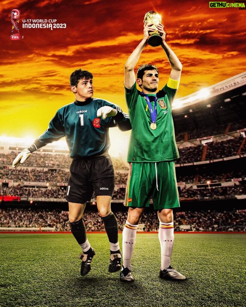 Iker Casillas Instagram - When your dreams come true 🏆🇪🇸 #FIFAWorldCup | #U17WC