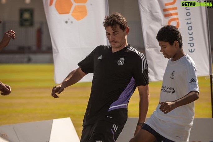 Iker Casillas Instagram - Con @fundacion.realmadrid en Doha. πΆπ¦π Doha, Qatar