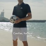 Iker Casillas Instagram - When you think it’s just a beach day but you’re still on duty. 🏖️ #DubaiForReal #VisitDubai #RealMadrid #ad