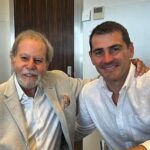 Iker Casillas Instagram - Un placer enorme haber podido conocer a un ser tan brillante! Don Diego Arria! Good night!! @diegoarria