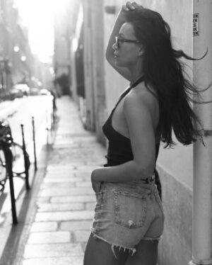 Ilfenesh Hadera Instagram - Paris last month playing w Jenni n her new cam