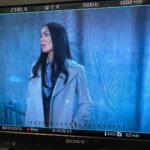 Ilfenesh Hadera Instagram - An encouraging DOUBLE fist bump from @officialjimmysmits after a good take 🙏🏾💕👊🏾 Thank you for having me on @eastnycbs and thanks for the bomb 📸 @itsmomcrae!