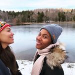 Ilfenesh Hadera Instagram – A very Nopal Thanksgiving reunion #shesgottahaveit always, @dewandawise forever 💜 Vermont