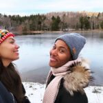 Ilfenesh Hadera Instagram - A very Nopal Thanksgiving reunion #shesgottahaveit always, @dewandawise forever 💜 Vermont