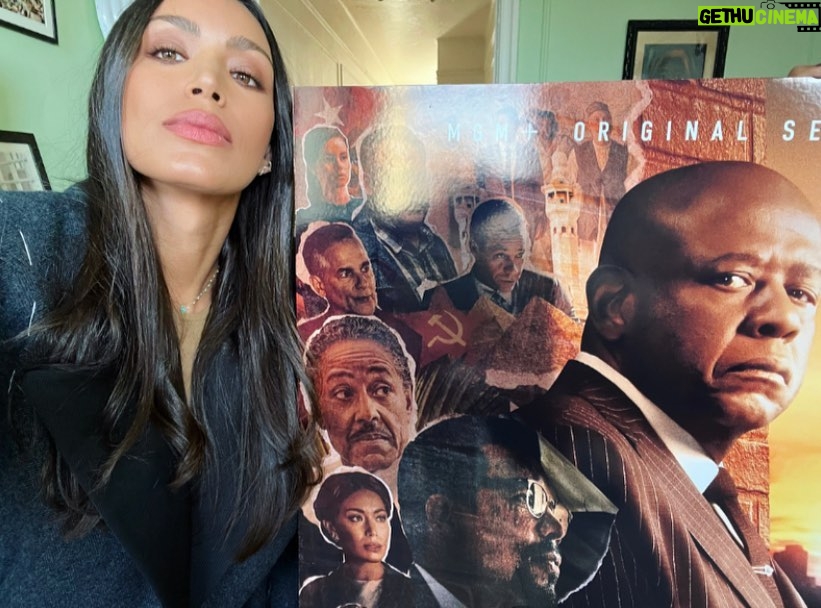 Ilfenesh Hadera Instagram - A game only @godfatherofharlem . . January 15th on MGM+ . . Thank you to the ladies who came Uptown to talk with Antoinette and I today 🙏🏾 . . Ursie on hair @ursulastephen Miss fabulous @porschefabulous on glam ♥