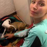 Ilfenesh Hadera Instagram - The things I rope poor Christina into…. . . . Puppy rescue: part I Treasure Beach
