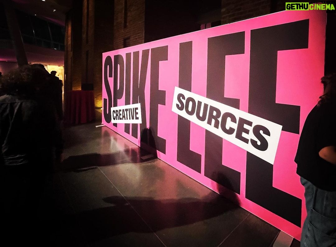 Ilfenesh Hadera Instagram - Celebrating Spike last night at the “Creative Sources” preview. We honor you maestro and we thank you for letting us share your world! . . . Creative sources opens Saturday 10/7 @brooklynmuseum 💥