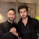 Imran Abbas Instagram - Friends may come and go, but the ones who become like brothers are the ones who stay forever. With my dear brother and one of the most eminent religious scholars and historians of our time @sayedammarofficial .