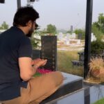 Imran Abbas Instagram - Iraq-Dubai-Islamabad. But no matter where I am , whatever i do, you are always on my mind and the first thing which i do after returning back home is to visit your graves. Oh Allah! Please bless my parents and sister highest ranks in Jannah. @iraqcmc #iraq #dubai #pakistan #parents #graveyard #travel