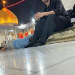 Imran Abbas Instagram - My heartfelt gratitude for the invitation to Maula Imam Ali’s (a) blessed shrine and the sacred precinct. @IraqCMC @Imamalinet - thank you for hosting us, honouring us, welcoming us and looking after us. #iraq #karbala #najaf #kufa #ziarat #arbaeen #honoured #previliged #yaali