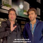 Imran Abbas Instagram – In the streets of London singing with my old buddy. London, United Kingdom