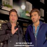 Imran Abbas Instagram - In the streets of London singing with my old buddy. London, United Kingdom