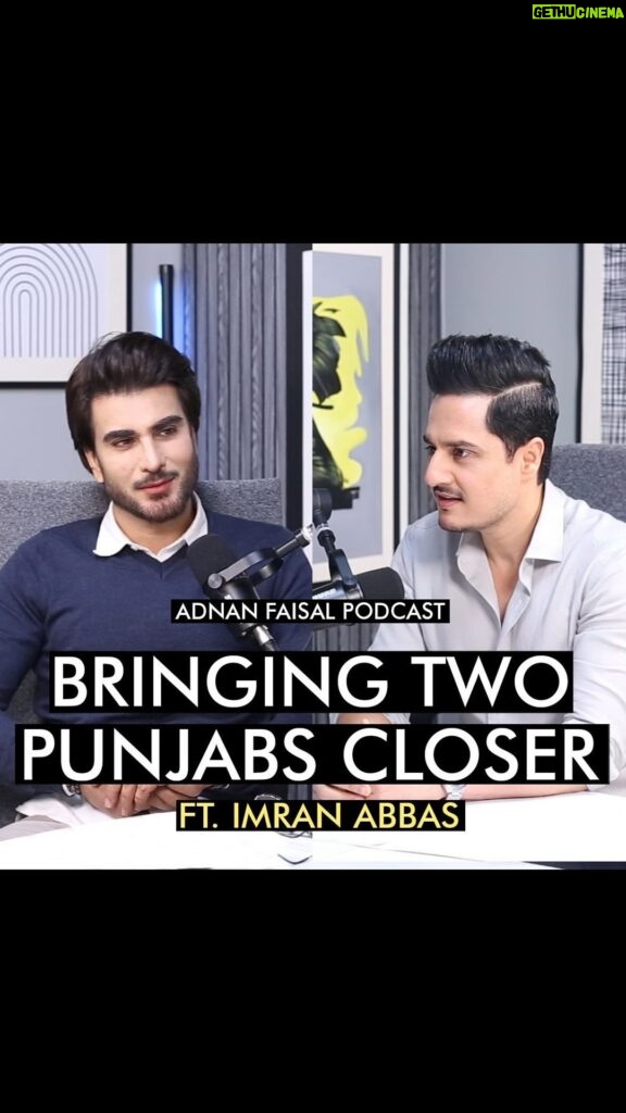 Imran Abbas Instagram - One on One with Imran Abbas I Adnan Faisal Podcast @imranabbas.official @adnanfaysal