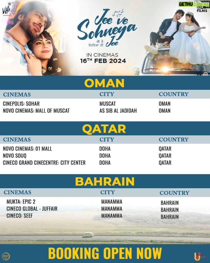 Imran Abbas Instagram - Worldwide List of Cinemas for the movie JEE VE SOHNEYA JEE 📽️❤️🔥 Advance Booking Open 🎟️✨ Releasing Tomorrow 🎉🎬 #jeevesohneyajee #jvsj #simichahal #imranabbas #punjabimovie2024 #dubai @vijaycam @simichahal9 @imranabbas.official @vhentertainmentofficial @uifilmsind @officialuandimusic @sunnyrajusa @amit.juneja.12 @mintukapa_90 @thaparrness @sarla1990 @omjeegroupoffical @munishomjee @jatboot @mandeephundal57 @smita.kambli.925 @nitin_rangmeet @designer.nitasha @bharat_raawat @Sud_vfx @eyepiece_through @sunnyvikmusic @ivikasmaan @praveenaawara @karanmakeovers_ @dashmesharts @khara13official @i.amtushar @dazzlingeventsusa tashan2015 @udaya_vakati @brianshawactor #simichahal #imranabbas #punjab #pakistan #traveller #romantic #soulmate #hippie #wonderlust
