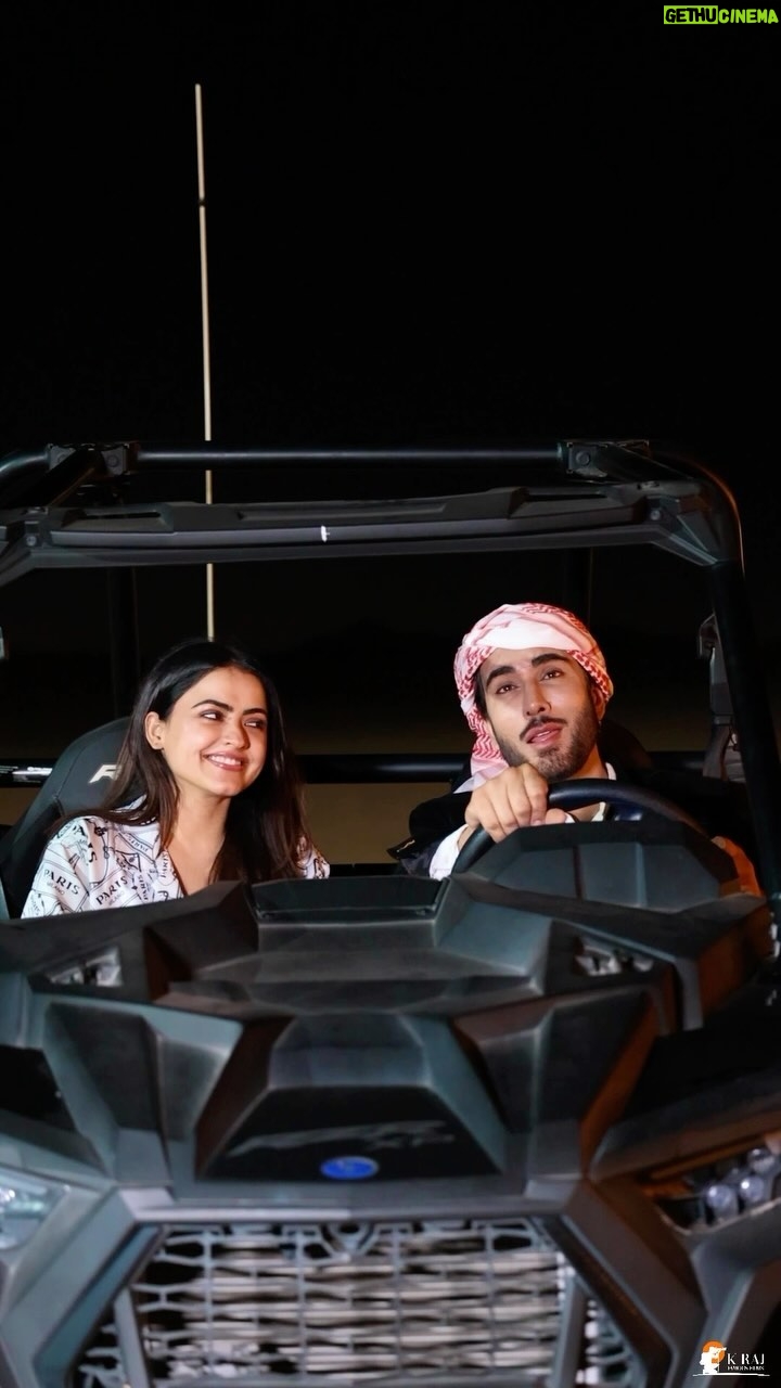 Imran Abbas Instagram - Syncing over “Road Ambraañ nu jaandi ae” from JEE VE SOHNEYA JEE by singer @ivikasmaan during a dessert safari ride in Dubai. Videography : @itskrajofficial .