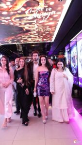 Imran Abbas Instagram - Aaj zameen per utray kitnay sitaaray hain.. The beautiful combination of three female stars from three different industries, Reema Khan , Ameesha Patel and Simi Chahal at the world premiere of JEE VE SOHNEYA JEE in Dubai last night/ ⭐️🌟⭐️⭐️✨💫 @ameeshapatel9 @iamreemakhan @simichahal9 at the World Premiere of JEE VE SOHNEYA JEE in Dubai last night. Releasing 16th of February worldwide. @itskrajofficial