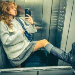 Inês Herédia Instagram - 50 shades of Gray. 25% on my clothes 25% on the surroundings The other half inside