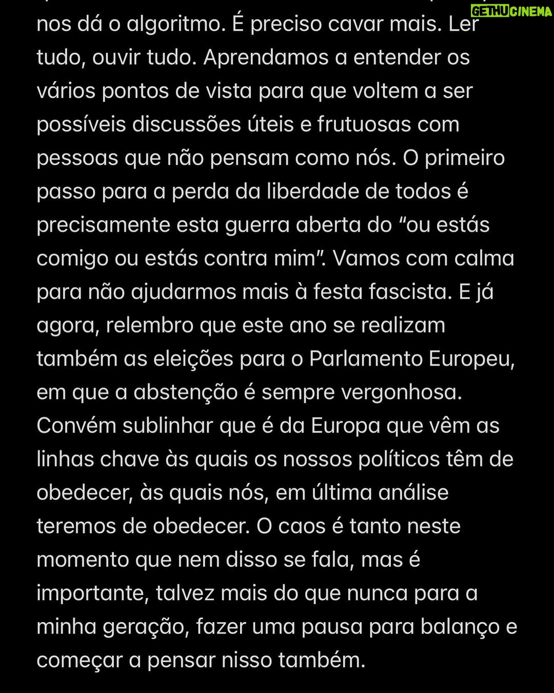 Inês Herédia Instagram - Bom dia!😃 siga com calma