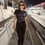 Inanna Sarkis Instagram - back to back F1, but this one just hit different! Thank you @visitabudhabi for a memorable time #AbuDhabiGP Abu Dhabi, United Arab Emirates