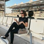 Inanna Sarkis Instagram - back to back F1, but this one just hit different! Thank you @visitabudhabi for a memorable time #AbuDhabiGP Abu Dhabi, United Arab Emirates