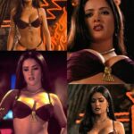 Inanna Sarkis Instagram - Vampire Queen Satánico ❤️‍🔥 Lived out my fantasy recreating this iconic @salmahayek character! #DusktillDawn #Halloween2023 Photographer @gregswalesart Costume designer @jolleson Head piece designer @sarahsokolmillinery Makeup @cherishbrookehill Hair @glencocoforhair