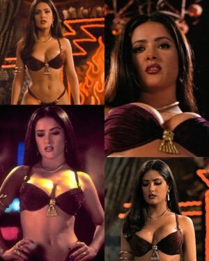 Inanna Sarkis Instagram - Vampire Queen Satánico ❤️‍🔥 
Lived out my fantasy recreating this iconic @salmahayek character! #DusktillDawn #Halloween2023

Photographer @gregswalesart 
Costume designer @jolleson 
Head piece designer @sarahsokolmillinery 
Makeup @cherishbrookehill 
Hair @glencocoforhair