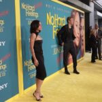 Inanna Sarkis Instagram - Watched my man make out with JLaw on the big screen! It was hottttt 🥵 styling @yaelquint wearing @tiffanyandco @versace @elliemisner @judithleiberny @rogervivier glam @misha212 hair @davidvoncannon nails @nailsbyzola film @luke_simone New York