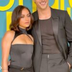 Inanna Sarkis Instagram - Watched my man make out with JLaw on the big screen! It was hottttt 🥵 styling @yaelquint wearing @tiffanyandco @versace @elliemisner @judithleiberny @rogervivier glam @misha212 hair @davidvoncannon nails @nailsbyzola film @luke_simone New York