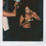 Inanna Sarkis Instagram - Sandra Dee 🖤 @chamlosangeles @yaelquint @glencocoforhair @janicedaoud @simongjewelry @ysl Beverly Hills, California