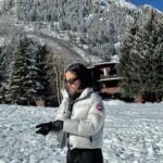 Inanna Sarkis Instagram - yeah…we’re in the Rockies 😏 Aspen, Colorado