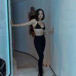 Inanna Sarkis Instagram - Sandra Dee 🖤 @chamlosangeles @yaelquint @glencocoforhair @janicedaoud @simongjewelry @ysl Beverly Hills, California