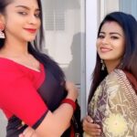Inchara Joshi Instagram - Kangana Tera ni saanu kare ishare ❤️ #inchu #incharajoshi #inchara #viral #trendingreels #kanganaterani #saanukareishare #transformation #transisitiktok #transitionreels #muddulakshmiserial #muddulakshmi #ashvini #katheyondushuruvagide #sahana #starsuvarna #mattigajuluserial #radhika #chitti #sisterlove #sisters #cute #hindi #heriones