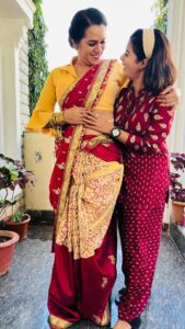 Inchara Joshi Instagram - Patili kamariya dekho @bhavani_prakash8 ❤️ #patlikamariya #inchu #incharajoshi #bhavaniprakash #transistionsongs #trending #instagram #instareel #viral #hindisongs #cute #serial #kfi #katheyondushuruvagide #starsuvarna @starsuvarna #sahana #mathangi #cutestjodi #instadaily #patlikamariyadancechallenge #actor #actresses #actorslife #sandalwood #puneethrajkumar #sudeep