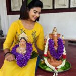 Inchara Joshi Instagram – ಸರ್ವರಿಗೂ ಗೌರಿ ಗಣೇಶ ಹಬ್ಬದ ಶುಭಾಶಯಗಳು❤️🙏
#ganeshafestival #gowriganesha #festival #cute #inchara #actor #actress #instapic Ramohalli
