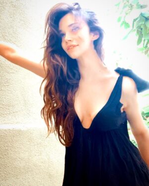 India Eisley Instagram - Thank you for the lovely dress x
 @allina.liu
