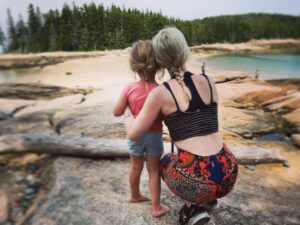 Ingrid Michaelson Instagram - Braids and boulders.