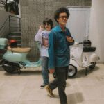Iqbaal Ramadhan Instagram - My Darling🤍 Episode 2 #Iqbaal bersama Om @jujukmargono sudah tayang di YouTube @vindes.ig. Link di bio!! 🛵 Photos by @jozz_felix 📸 Lebih Baik Naik Vespa