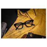 Iqbaal Ramadhan Instagram - Piko’s glasses. Initally owned and lent by @anggasasongko in a different colour. Was about to use his but he misplaced his before the shoot. The wardrobe team managed to get this colour shade instead and the rest is history. Catch Piko and his indie kopi senja look on #MencuriRadenSaleh. Available NOW at theaters near you