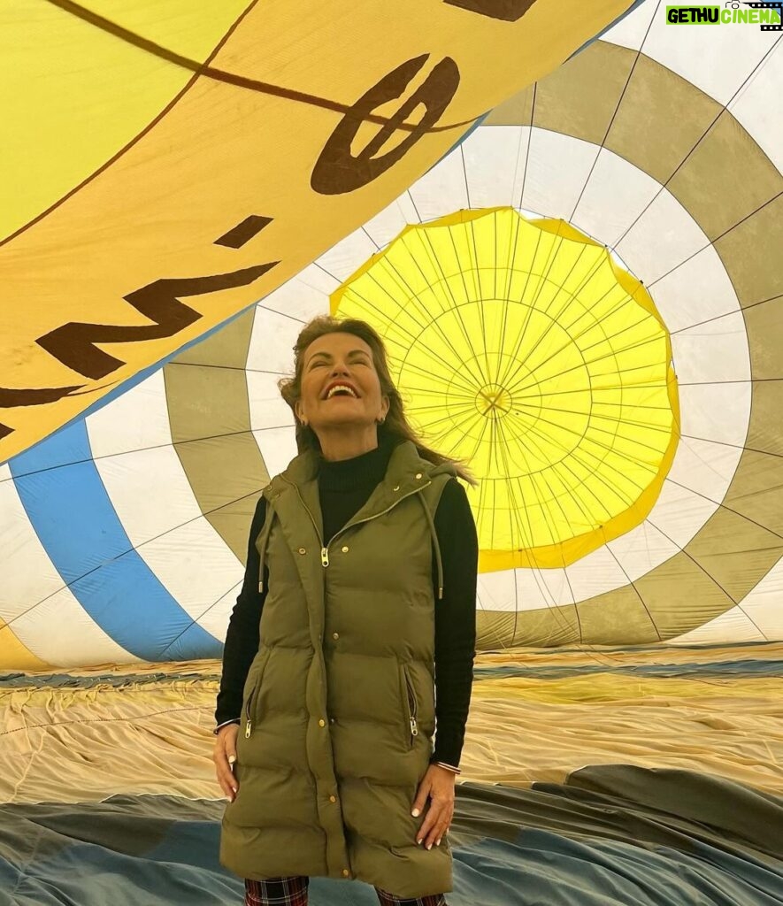 Isabel Angelino Instagram - Batismo de voo em balão de ar quente com a @upalentejo Castro Verde- Alentejo