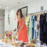 Isabel Durant Instagram - Happy Earth Day earthlings 🍃🌏⁣⁣ ⁣⁣ The Open Closit mission is simple … build a community of likeminded women who share the vision of a sustainable and stylish future for fashion. ⁣⁣ ⁣⁣ We were hosted by the gorgeous @johannamoonan at @openclosit to raise a glass to our planet and celebrate the sustainable fashion movement that is sweeping the globe. ⁣⁣ ⁣⁣ How can you participate!? List your fab frocks on Open Closit and earn some extra $$$$ AND Thrift, borrow, swap, up cycle, repurpose! It’s fun! I promise! 🙏🏼🍃🫶🏻⁣ ⁣ Special thank you to @codijane for the beautiful sound bath 😇 Beautiful photos by @bettinabogar 💚 Los Angeles, California