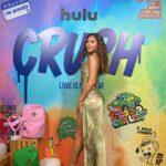Isabella Ferreira Instagram - somebody pinch me!!! our movie Crush comes out tomorrow on @hulu 💚 no words to describe how much this film means to me. it’s a good one so you all better watch ☻︎