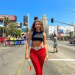 Isabella Ferreira Instagram - got to walk my first pride parade alongside the beautiful @paulaabdul and saw my face on the @lovevictorhulu ferris wheel :) grateful ❤️