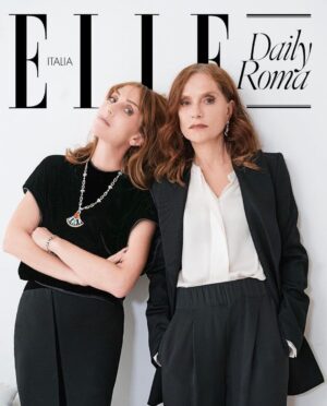 Isabelle Huppert Instagram - Sortie du #Caravage le 28 décembre. 
@lolitachammah #micheleplacido @le_pacte_officiel

📸 @francoisrotger @elle_italia @giorgioarmani
