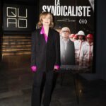 Isabelle Huppert Instagram - Opening weekend of #LaSyndicaliste at @quadcinema. So happy to bring this film to NY and meet the audience. @jpaulsalome @kinolorber Quad Cinema