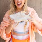 Iskra Lawrence Instagram - To be transparent I’ve struggled to do a 2023 recap because if I’m being honest it was tough - financially and emotionally for our family and physically for me I was so consumed with trying to earn back what we lost this year that I neglected my own health and wellness As cliche as it may sound having the reset of the New Year has helped remind me I get to reset and choose where to focus my energy daily and make time for myself and my family as well as my career and financial goals That’s why I felt so aligned with @ryka and knew I had to model for them when I heard their mission statement “we’ve always believed in and celebrate every day. Because there’s strength and joy in a world that’s made for us” and that’s what I’m ready to do in 2024 celebrate each day and know I create the life I want to live by choosing it each day While I was shooting this joy filled campaign I got to learn even more about the impact the brand and it’s female founder Sheri Poe have had in the athletic footwear space because @ryka is the first brand ever to create a athletic shoe specifically for a woman’s unique foot shape, muscle movement and build They also remain the only athletic shoe company solely dedicated to women👏 so it truly is an honour to be part of the #findyourdevotion campaign and wear the insanely comfy, lightweight and cute Devotion X white mesh shoe in these pics (and of course I’ll link them for you in my IG stories) I hope this inspires you to think about your own devotion and where you want to invest your time and energy into in 2024 - would love to hear the ways you’re pouring into yourself, your goals or others💕 #rykapartner #momlife #momstyle #motivation #styleinspo #runningshoes #athleisure #workout #2024 #fitness Los Angeles, California