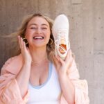 Iskra Lawrence Instagram - To be transparent I’ve struggled to do a 2023 recap because if I’m being honest it was tough - financially and emotionally for our family and physically for me I was so consumed with trying to earn back what we lost this year that I neglected my own health and wellness As cliche as it may sound having the reset of the New Year has helped remind me I get to reset and choose where to focus my energy daily and make time for myself and my family as well as my career and financial goals That’s why I felt so aligned with @ryka and knew I had to model for them when I heard their mission statement “we’ve always believed in and celebrate every day. Because there’s strength and joy in a world that’s made for us” and that’s what I’m ready to do in 2024 celebrate each day and know I create the life I want to live by choosing it each day While I was shooting this joy filled campaign I got to learn even more about the impact the brand and it’s female founder Sheri Poe have had in the athletic footwear space because @ryka is the first brand ever to create a athletic shoe specifically for a woman’s unique foot shape, muscle movement and build They also remain the only athletic shoe company solely dedicated to women👏 so it truly is an honour to be part of the #findyourdevotion campaign and wear the insanely comfy, lightweight and cute Devotion X white mesh shoe in these pics (and of course I’ll link them for you in my IG stories) I hope this inspires you to think about your own devotion and where you want to invest your time and energy into in 2024 - would love to hear the ways you’re pouring into yourself, your goals or others💕 #rykapartner #momlife #momstyle #motivation #styleinspo #runningshoes #athleisure #workout #2024 #fitness Los Angeles, California