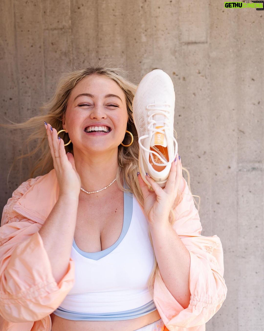 Iskra Lawrence Instagram - To be transparent I’ve struggled to do a 2023 recap because if I’m being honest it was tough - financially and emotionally for our family and physically for me I was so consumed with trying to earn back what we lost this year that I neglected my own health and wellness As cliche as it may sound having the reset of the New Year has helped remind me I get to reset and choose where to focus my energy daily and make time for myself and my family as well as my career and financial goals That’s why I felt so aligned with @ryka and knew I had to model for them when I heard their mission statement “we’ve always believed in and celebrate every day. Because there’s strength and joy in a world that’s made for us” and that’s what I’m ready to do in 2024 celebrate each day and know I create the life I want to live by choosing it each day While I was shooting this joy filled campaign I got to learn even more about the impact the brand and it’s female founder Sheri Poe have had in the athletic footwear space because @ryka is the first brand ever to create a athletic shoe specifically for a woman’s unique foot shape, muscle movement and build They also remain the only athletic shoe company solely dedicated to women👏 so it truly is an honour to be part of the #findyourdevotion campaign and wear the insanely comfy, lightweight and cute Devotion X white mesh shoe in these pics (and of course I’ll link them for you in my IG stories) I hope this inspires you to think about your own devotion and where you want to invest your time and energy into in 2024 - would love to hear the ways you’re pouring into yourself, your goals or others💕 #rykapartner #momlife #momstyle #motivation #styleinspo #runningshoes #athleisure #workout #2024 #fitness Los Angeles, California