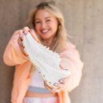 Iskra Lawrence Instagram - To be transparent I’ve struggled to do a 2023 recap because if I’m being honest it was tough - financially and emotionally for our family and physically for me I was so consumed with trying to earn back what we lost this year that I neglected my own health and wellness As cliche as it may sound having the reset of the New Year has helped remind me I get to reset and choose where to focus my energy daily and make time for myself and my family as well as my career and financial goals That’s why I felt so aligned with @ryka and knew I had to model for them when I heard their mission statement “we’ve always believed in and celebrate every day. Because there’s strength and joy in a world that’s made for us” and that’s what I’m ready to do in 2024 celebrate each day and know I create the life I want to live by choosing it each day While I was shooting this joy filled campaign I got to learn even more about the impact the brand and it’s female founder Sheri Poe have had in the athletic footwear space because @ryka is the first brand ever to create a athletic shoe specifically for a woman’s unique foot shape, muscle movement and build They also remain the only athletic shoe company solely dedicated to women👏 so it truly is an honour to be part of the #findyourdevotion campaign and wear the insanely comfy, lightweight and cute Devotion X white mesh shoe in these pics (and of course I’ll link them for you in my IG stories) I hope this inspires you to think about your own devotion and where you want to invest your time and energy into in 2024 - would love to hear the ways you’re pouring into yourself, your goals or others💕 #rykapartner #momlife #momstyle #motivation #styleinspo #runningshoes #athleisure #workout #2024 #fitness Los Angeles, California