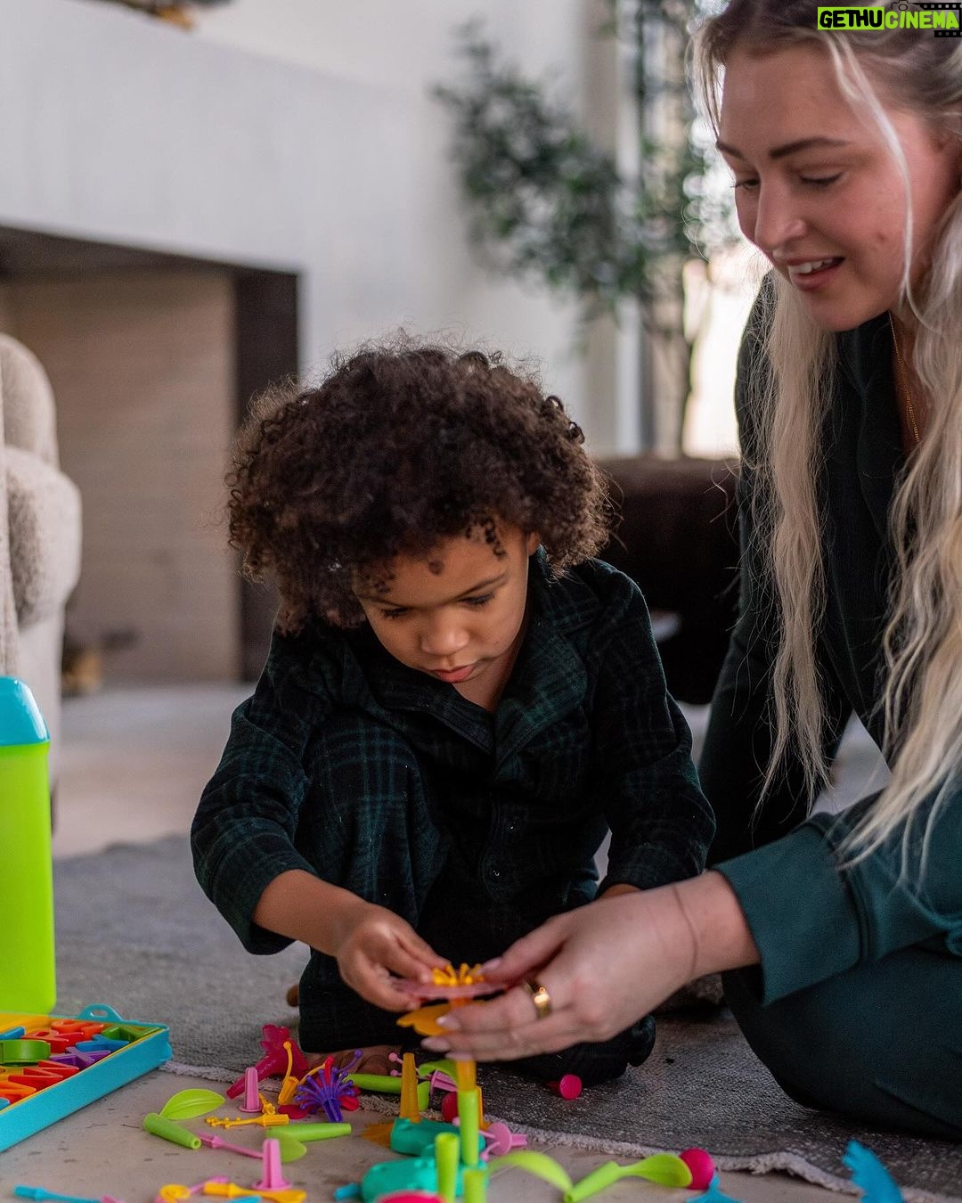 Iskra Lawrence Instagram - The best gift is present-ness with your kiddo we all know that, but if yours is anything like mine they also want toys to unwrap so I tried out tons of great gifts (that are all under $25) that actually allow child development and the opportunity to play with them using your imaginations and more. What I found was we spent way more time playing (super focused) with this $14.99 flower garden than more fancy electronic toys because I was there building it with him and we talked about the parts of the flowers, how a flower blooms and it was such a sweet hour where so many toys he’s over in 5 mins and moves on. So check out my gift guide of all the under $25 toys I found @walmart that we love in my bio @collectivevoicehq and shared to my IGS for you (or to make your life easier comment “LINK” and I can dm the link directly to you) ✨ 📸 @lanezphoto . . . . . #walmart #kidschristmas #toysforchristmas #walmarttoys #momandson #familychristmas #familyphotos #familytime #toddlertoys #under25gifts #walmartpartner *disclosure* I do work with Walmart but this actually is not part of a “deliverable” / brand deal it’s just some pics and info I wanted to share and the link is an affiliate link - just to make sure I’m always transparent with my posts tagging brands🥰 Texas